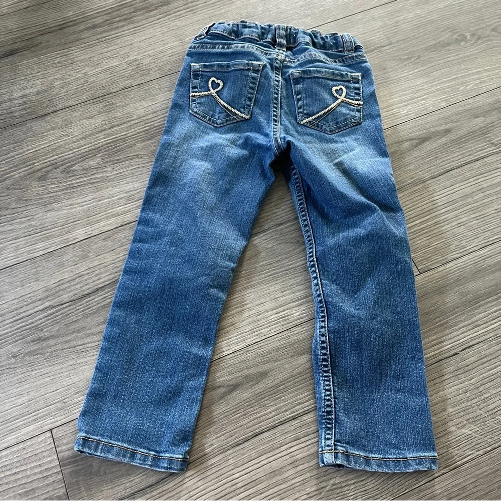 The Children’s Place Girls Skinny Blue Denim Jeans Size 4T